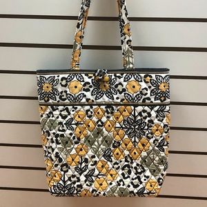 NWOT Vera Bradley yellow floral tote